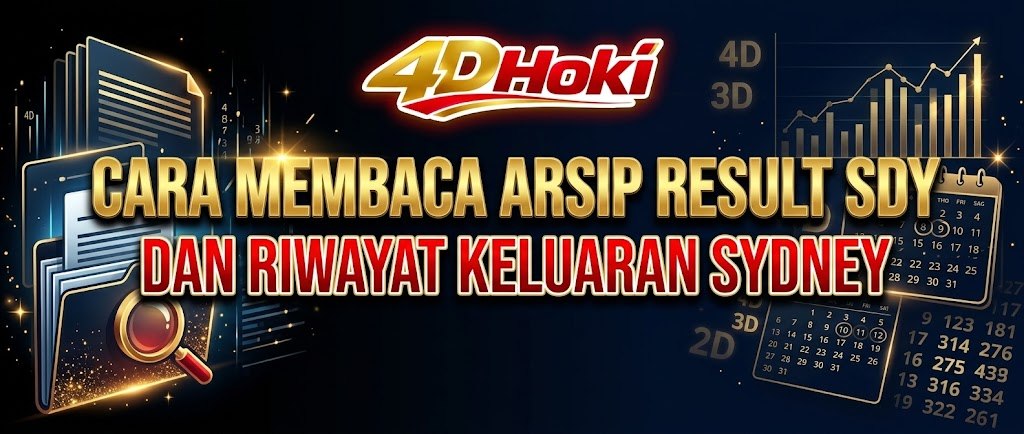 Arsip Result SDY dan Riwayat Keluaran Sydney 4DHOKI