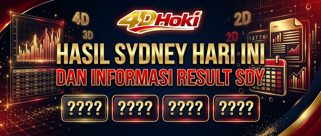 Hasil Sydney Hari Ini dan Informasi Result SDY di 4DHOKI