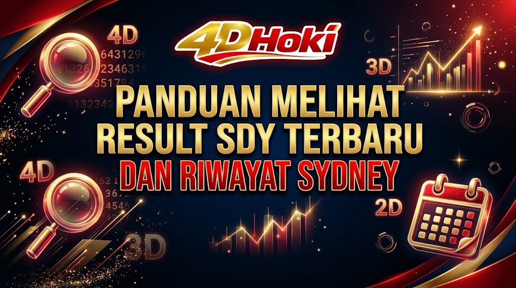 4DHOKI Result SDY Terbaru dan Riwayat Hasil Sydney Hari Ini